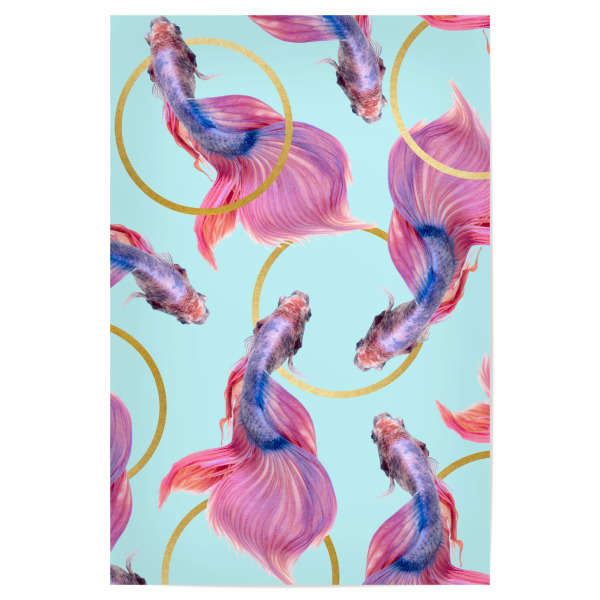 Poster 30x20 cm "HullaHoops" artboxONE - Tiere