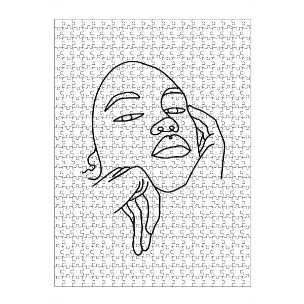 artboxONE Puzzle "Den Teufel wird es interessieren" artboxONE - Menschen