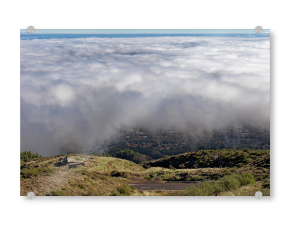 Acrylglasbild "Teneriffa - Wolkengrenze" artboxONE - Städte,Natur,Reise,Reise / Strand und Meer,Reise / Länder