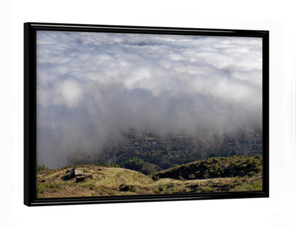 Poster mit schwarzem Rahmen "Teneriffa - Wolkengrenze" artboxONE - Städte,Natur,Reise,Reise / Strand und Meer,Reise / Länder