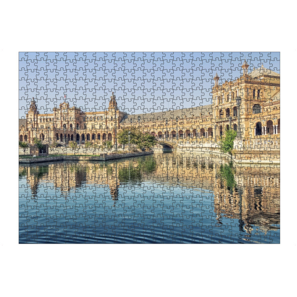Puzzle Ravensburger "Seville Reflection" artboxONE - Städte,Reise,Architektur,Reise / Länder,Städte / Weitere