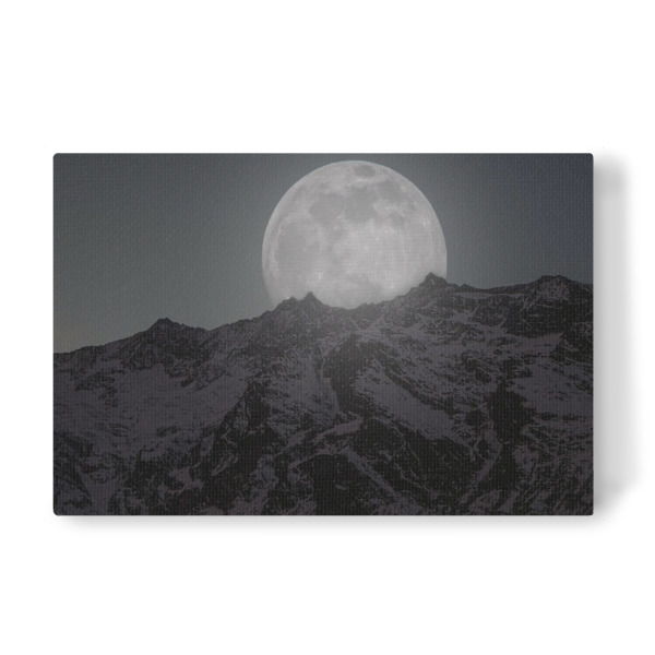 Leinwandbild "Moonrise" artboxONE - Natur,Abstrakt,Streetart,Fiktion,Galaxy