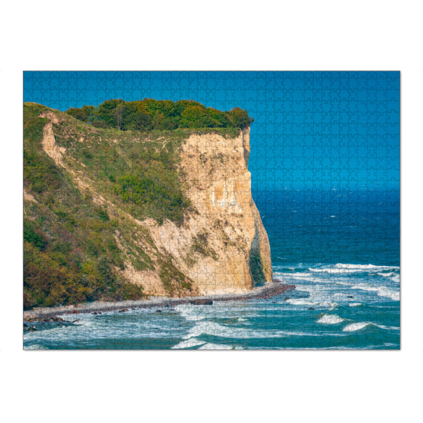 Puzzle Ravensburger "Kap Arkona" artboxONE - Natur,Reise - Ostsee,Meer,Küste,Steilküste,Kreidküste,Mecklenburg-vorpommern - Bild ostsee