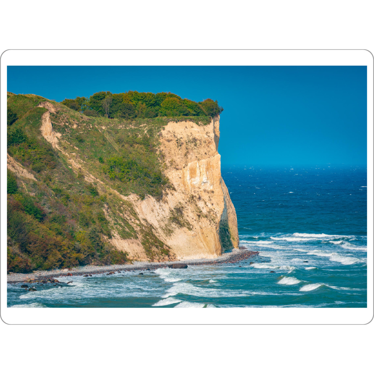 Tischset "Kap Arkona" artboxONE - Natur,Reise - Ostsee,Meer,Küste,Steilküste,Kreidküste,Mecklenburg-vorpommern - Bild ostsee