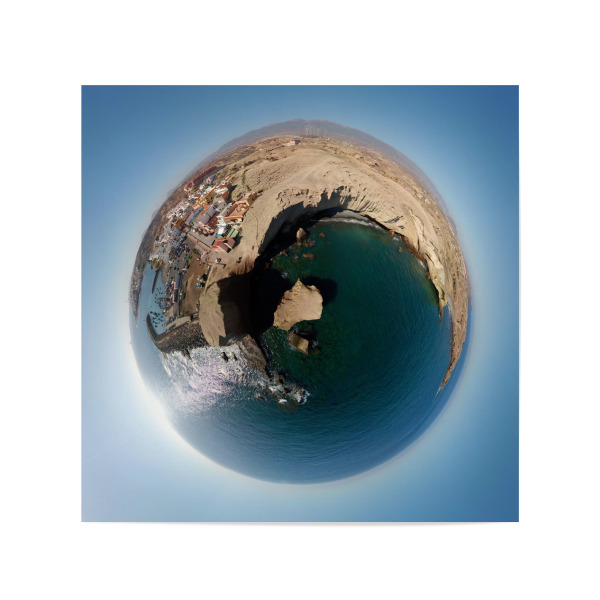 Poster 20x20 cm "San Miguel de Tajao" artboxONE - Städte,Natur,Reise,Reise / Strand und Meer,Reise / Länder