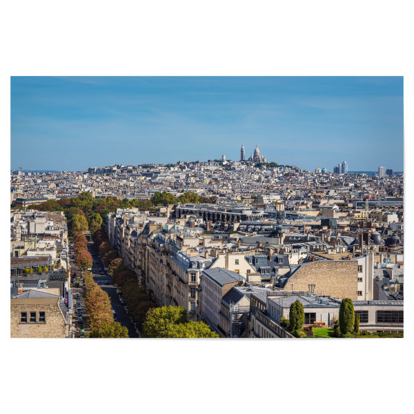 Poster "Paris, Basilika Sacre-Coeur" artboxONE - Reise,Architektur,Städte / Paris,Reise / Länder