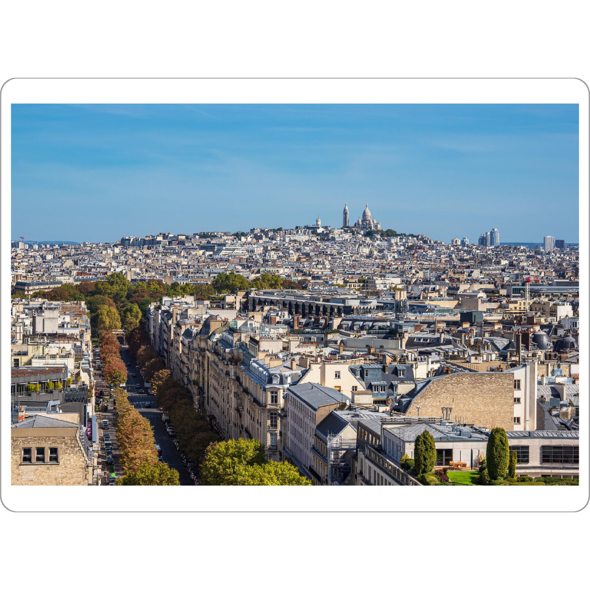 Tischset "Paris, Basilika Sacre-Coeur" artboxONE - Reise,Architektur,Städte / Paris,Reise / Länder