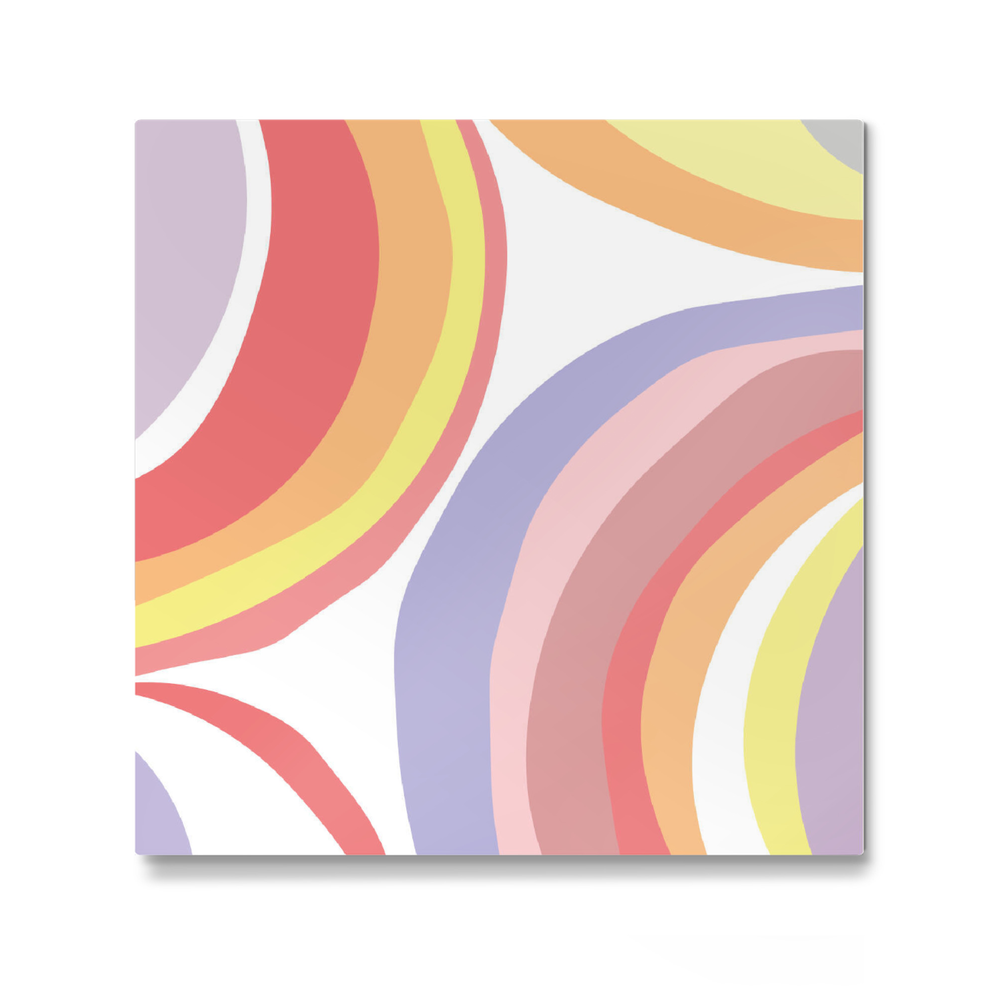 Galerie-Print "Regenbogen abstrakt" 30x30 cm artboxONE