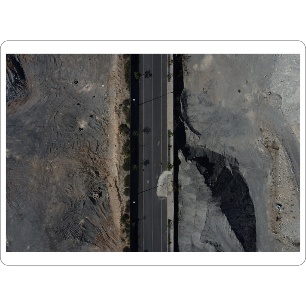 Tischset "Teneriffa-LosCristanos;Streetline" artboxONE - Städte,Natur,Reise,Architektur,Reise / Strand und Meer