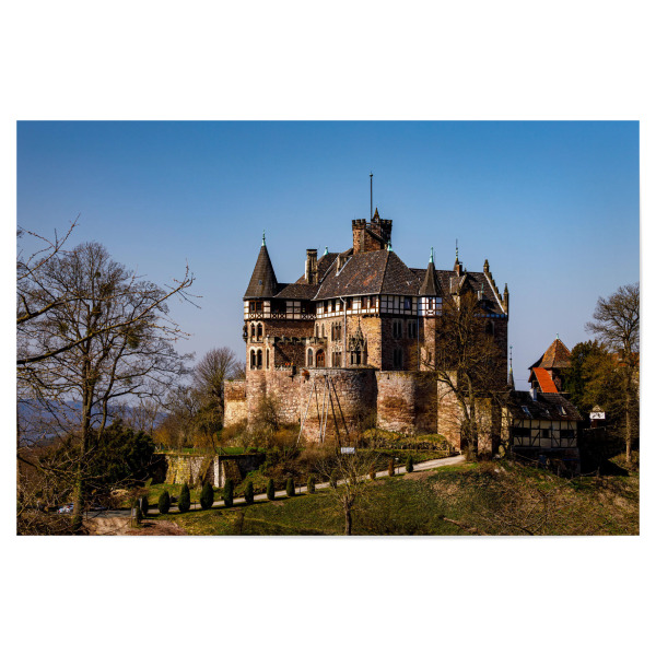 Poster "Schloss Berlepsch" artboxONE - Natur,Architektur - Schloss,Burg,Berlepsch,Witzenhausen,Hessen,Märchenschloss,Deutschland