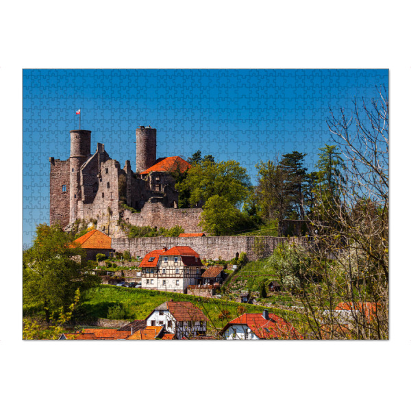 Puzzle Ravensburger "Die Burg Hanstein" artboxONE - Natur,Architektur