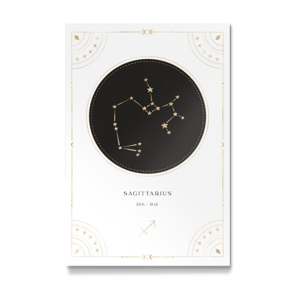 Galerie-Print "Sternzeichen Sagittarius/Schütze" 30x20 cm artboxONE