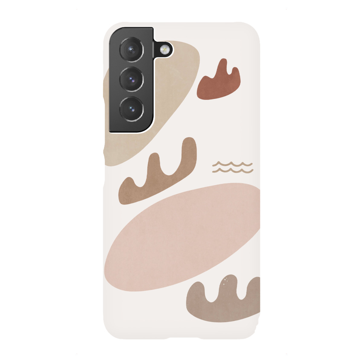 "Simple Blush Lakeside Shapes"für Samsung Galaxy - Premium-Case Handyhülle artboxONE