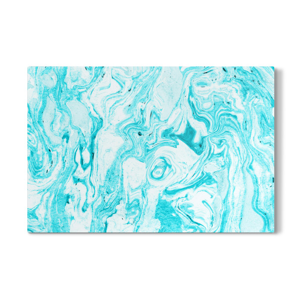 Galerie-Print "Ozeanblauer Marmor" 30x20 cm artboxONE