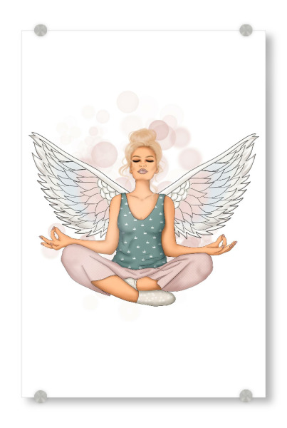 Acrylglasbild "Mentale Selbstfürsorge" artboxONE - Menschen,Fashion,Sport,Für Mama