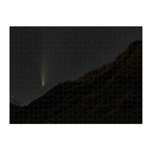 Puzzle Ravensburger "Komet Neowise" artboxONE - Natur,Galaxy - Komet,Universum,Astro,Astronomie,Weltall,Weltraum,Sterne - Bild komet