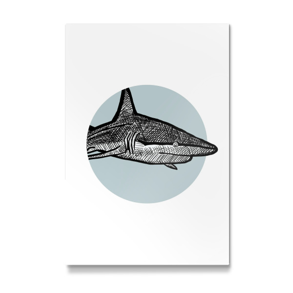 Galerie-Print "Shark Geometry" 30x20 cm artboxONE