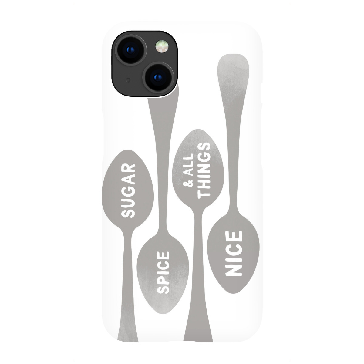 iPhone "Sugar & Spice I Set grau" Premium-Case Handyhülle artboxONE