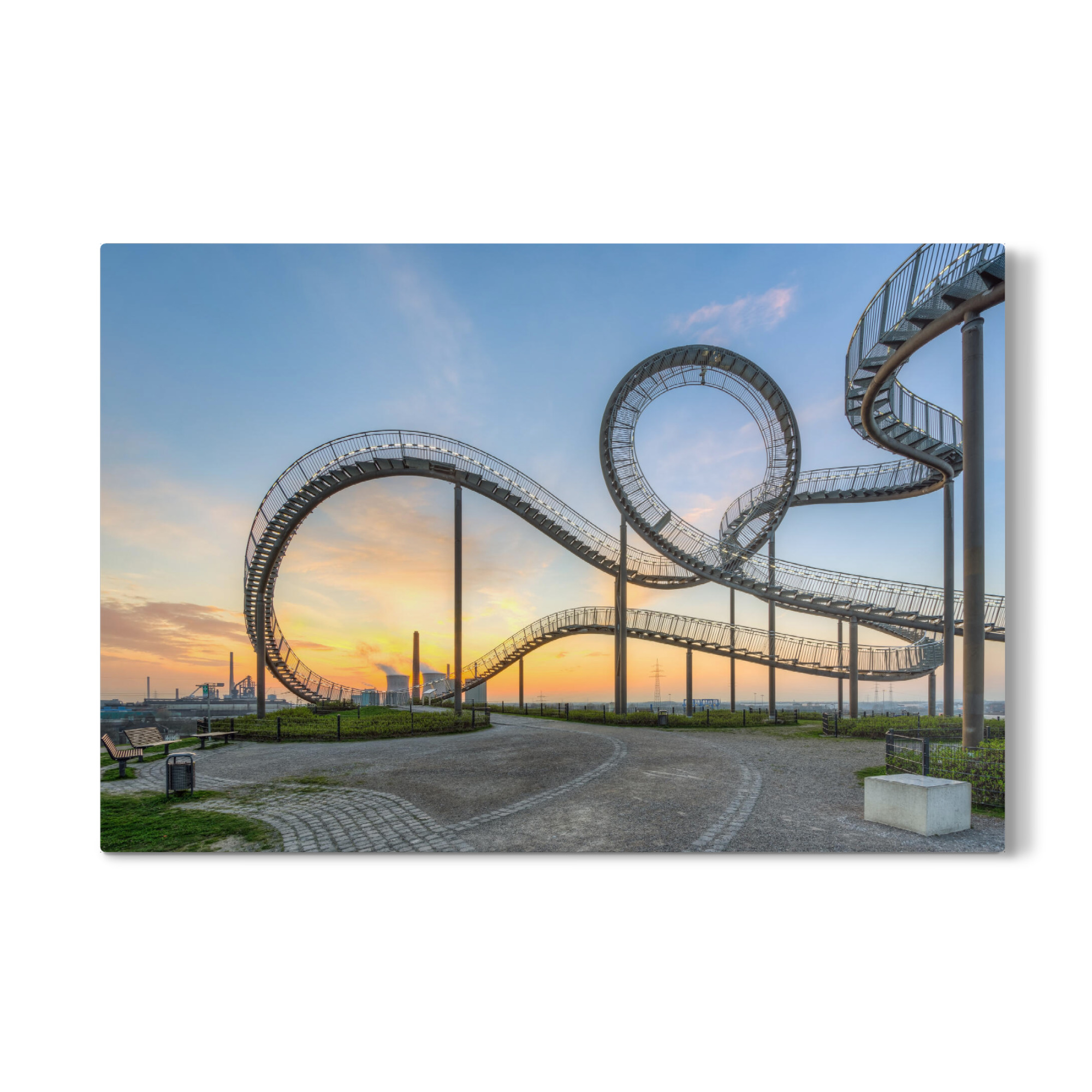 Galerie-Print "Tiger and Turtle in Duisburg" 75x50 cm artboxONE