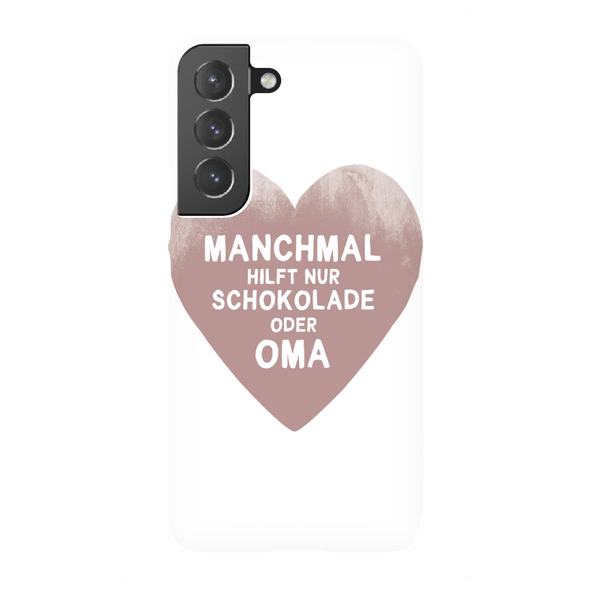 "Schokolade und Oma"für Samsung Galaxy - Premium-Case Handyhülle artboxONE