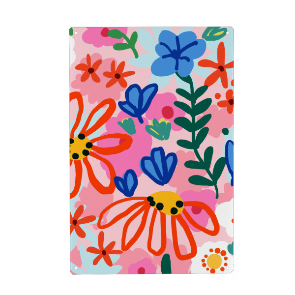 Holzbild "Dieses blumige Sommergefühl" artboxONE - Floral