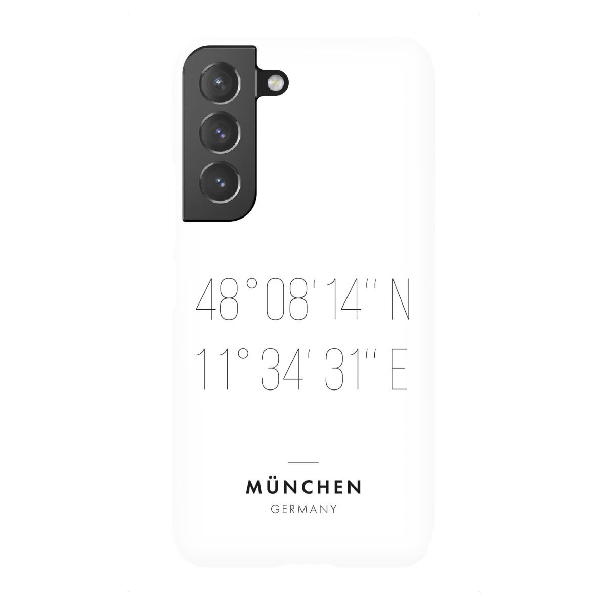 "Koordinaten München"für Samsung Galaxy - Premium-Case Handyhülle artboxONE