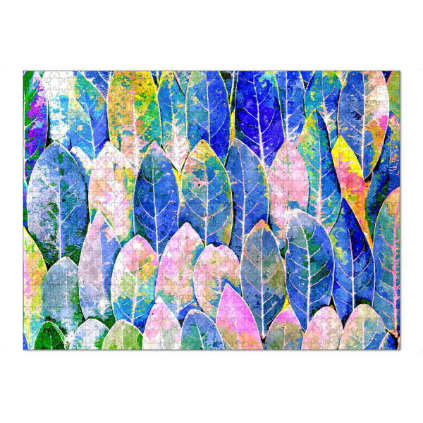 Puzzle Ravensburger "Das große Schema der Blätter" artboxONE - Natur