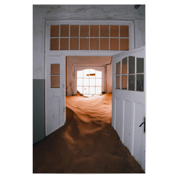 Poster "Ghosttown Kolmanskop" artboxONE - Reise,Architektur,Reise / Afrika,Reise / Länder