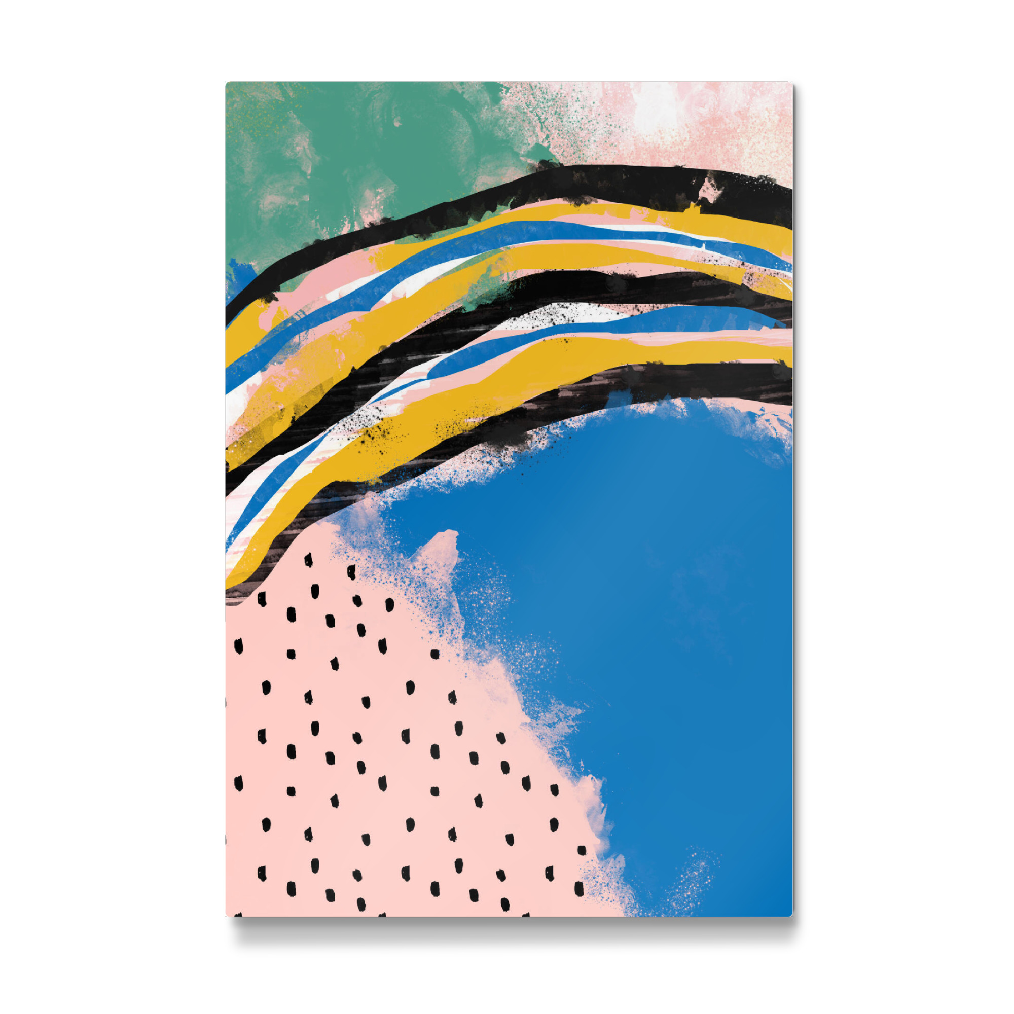 Galerie-Print "Abstrakte Sommermalerei" 75x50 cm artboxONE