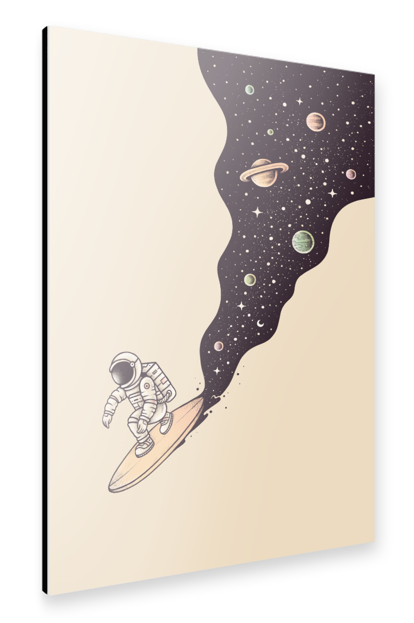 Alu-Dibond "Enkel Dika - Explore the Unknown" 30x20 cm artboxONE
