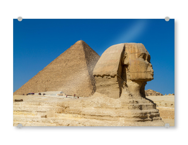 Acrylglasbild "Die große Sphinx von Gizeh" artboxONE - Architektur