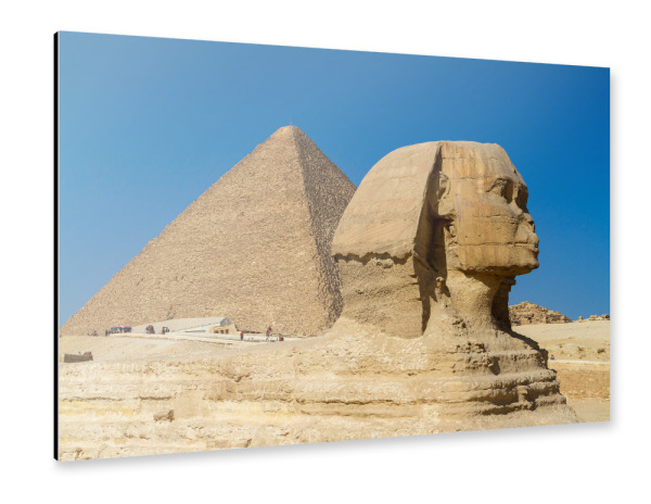 Alu-Dibond "Die große Sphinx von Gizeh" 30x20 cm artboxONE