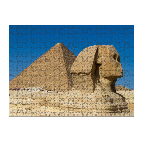 artboxONE Puzzle "Die große Sphinx von Gizeh" artboxONE - Architektur