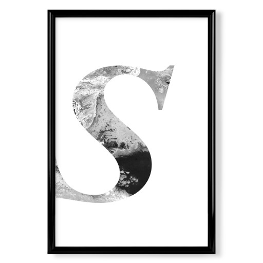 Buchstabe Alphabet S