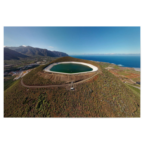 Poster 30x20 cm "Teneriffa - Montana Taco; Pano Ost" artboxONE - Städte,Natur,Reise,Architektur,Reise / Strand und Meer