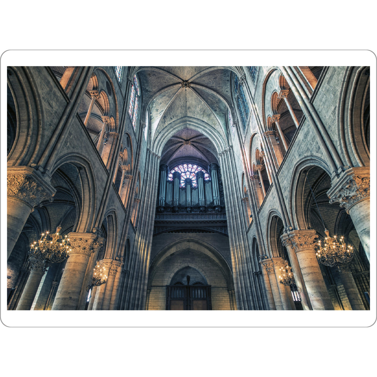 Tischset "Kathedrale in Paris" artboxONE - Städte,Reise,Architektur,Städte / Paris,Reise / Länder