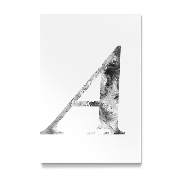 Galerie-Print "Buchstabe Alphabet A" 30x20 cm artboxONE