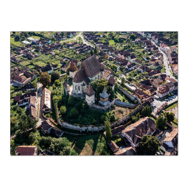Puzzle Ravensburger "Kirchenburg Birthälm in Rumänien" artboxONE - Architektur