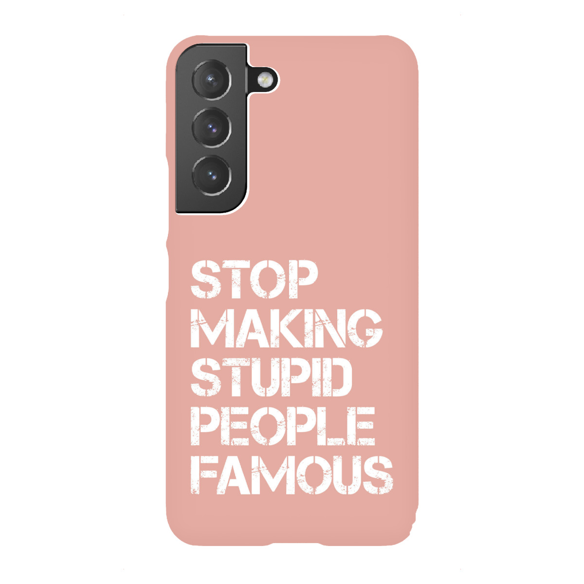 Samsung Galaxy "Stupid & Famous, Serie Rosa" Premium-Case Handyhülle artboxONE