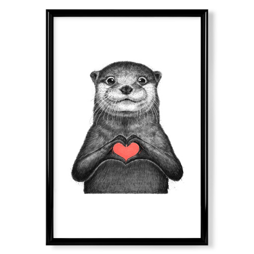 Seeotter mit Liebe Seeotter mit Liebe
