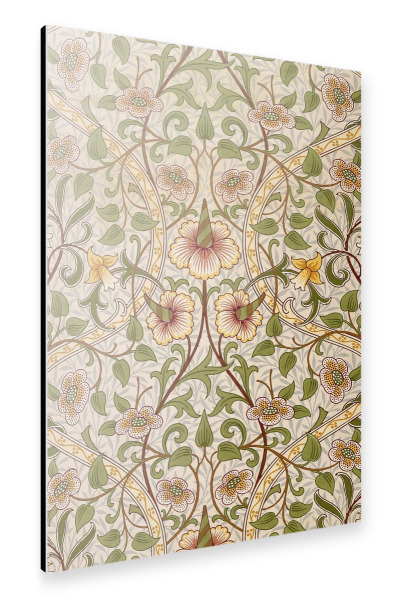 Alu-Dibond "Blumenmuster" 30x20 cm artboxONE