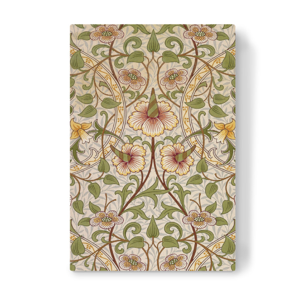 Leinwandbild "Blumenmuster" artboxONE - Natur,Floral,Abstrakt - William morris,Kunst,Malerei,Blumen,Floral,Natur,Abstrakt