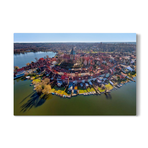 Galerie-Print "Historische Altstadt Mölln; low" 30x20 cm artboxONE