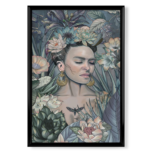 Frida umgeben von Natur