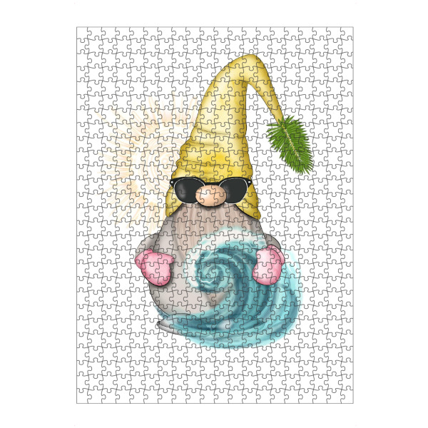 Puzzle Ravensburger "Sommerzwerg mit Sonnenbrille" artboxONE - Festivals,Lustig
