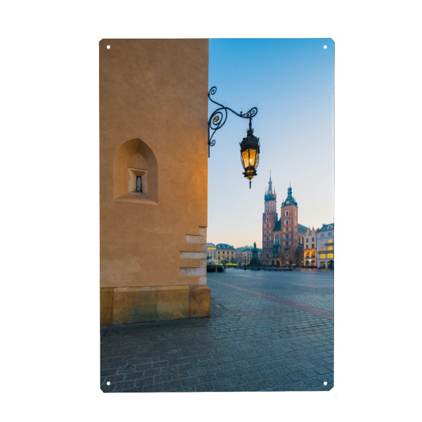 Holzbild "Krakau, Polen" artboxONE - Städte,Reise
