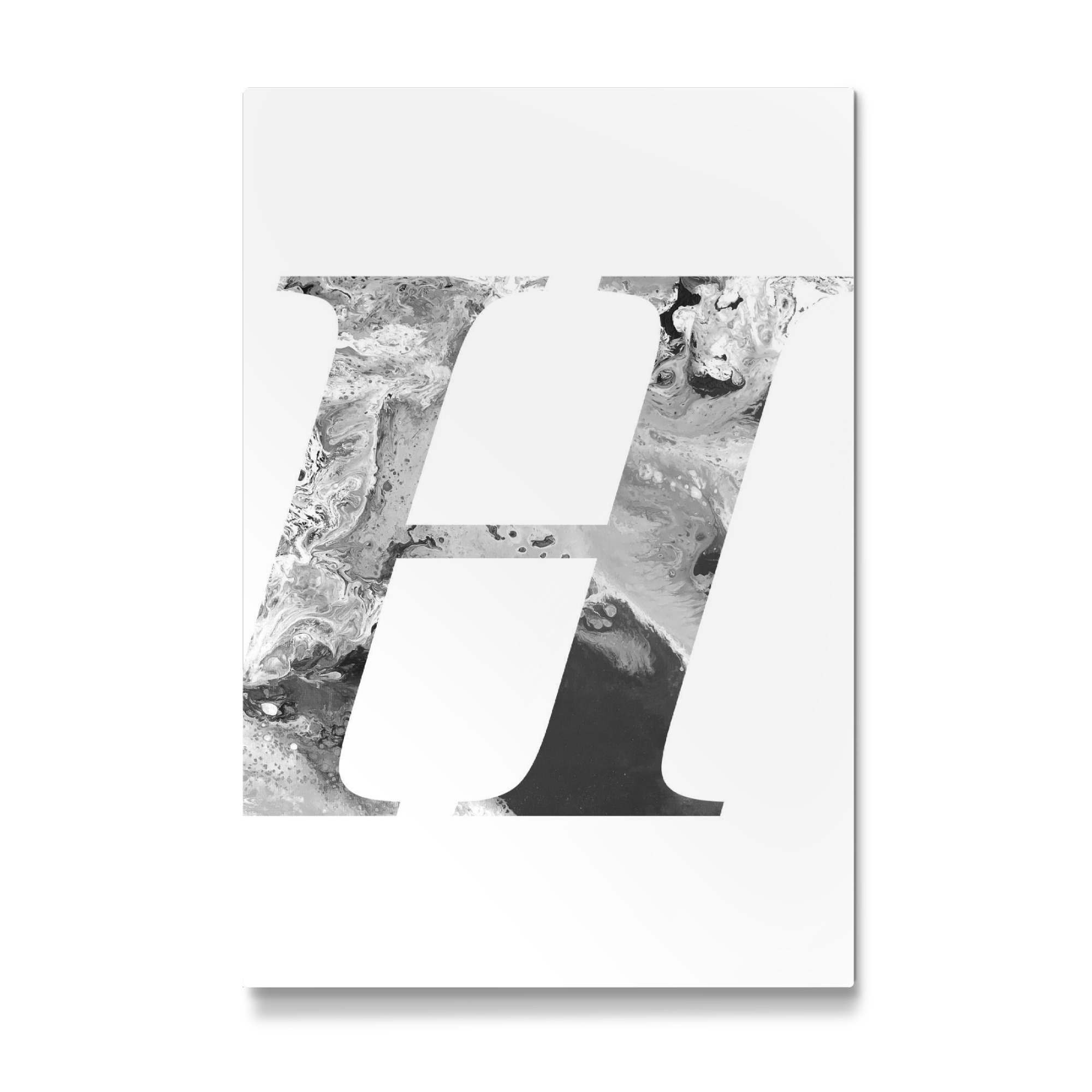 Galerie-Print "Buchstabe Alphabet H" 75x50 cm artboxONE