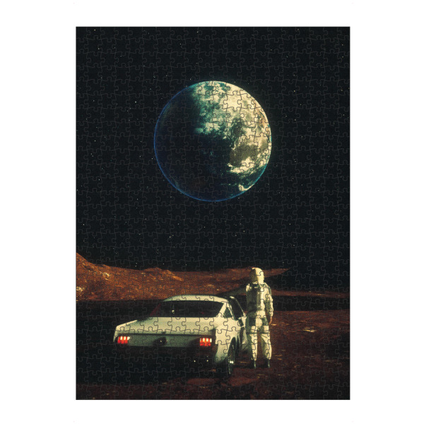 Puzzle Ravensburger "Astronaut weit weg von zu Hause" artboxONE - Reise,Menschen,Automobile,Galaxy