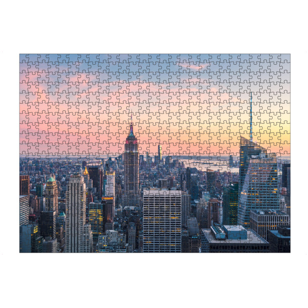 artboxONE Puzzle "New York City bei Sonnenuntergang" artboxONE - Städte / New York,Reise,Architektur