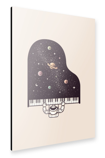 Alu-Dibond "Enkel Dika - Cosmic Melody" 30x20 cm artboxONE